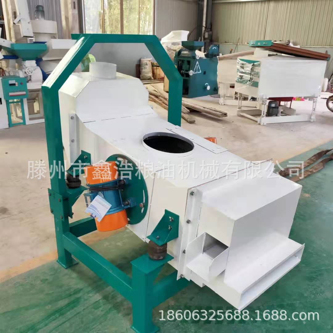 新型大米加工振动筛除杂去石机