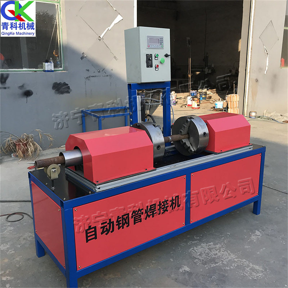 金属管材焊接设备 小型电动钢管碰碰焊 卧式建筑脚手架焊管机