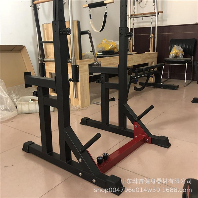 单双杆简易深蹲架商用扛铃架举重床卧推架 单双杠室内组合健身器