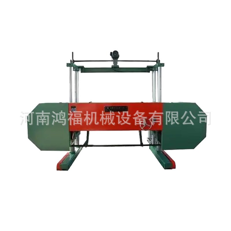 家用小型木工带锯机 圆木改板锯 全自动跑车Y卧式据板机