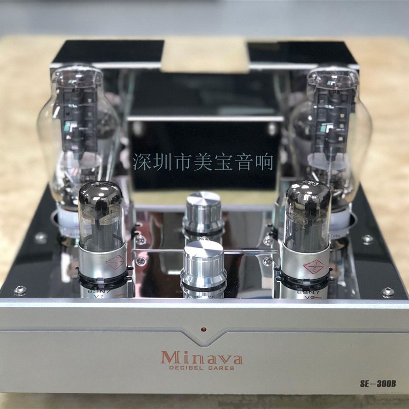 300B成品机电子管功放,纯A类电子管功放。300B功放  V300B 胆机