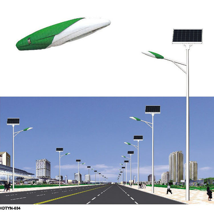 led太阳能路灯 热镀锌单臂道路路灯 户外led太阳能路灯来图批发