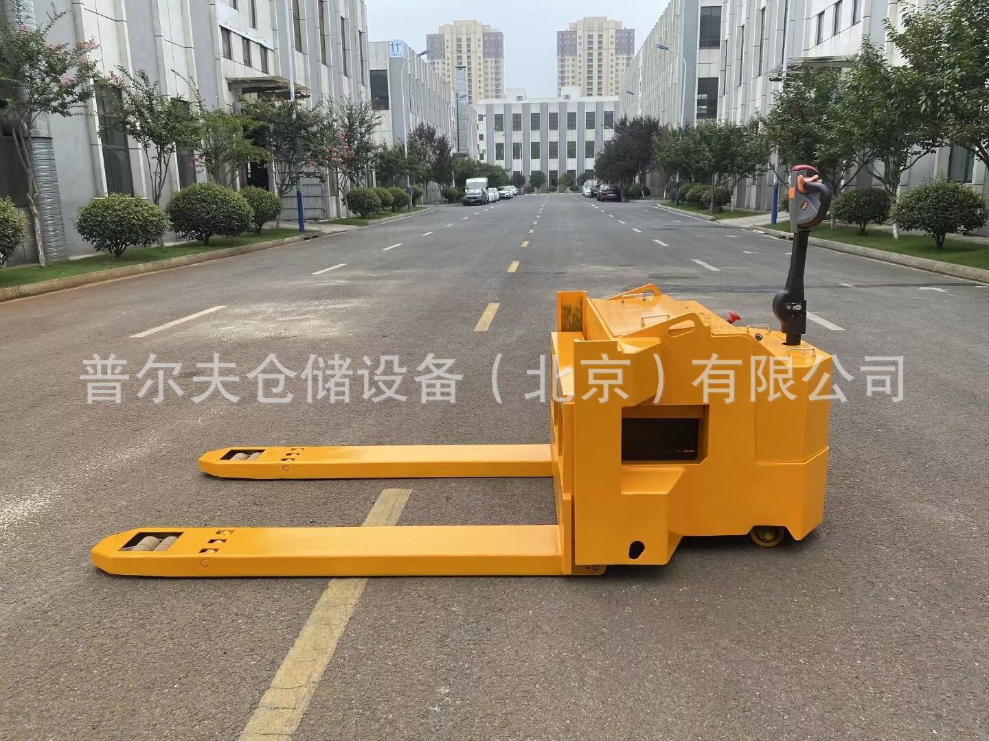 电动搬运车锂电地牛叉长2至4米全自动液压托盘叉车电瓶堆高装卸机