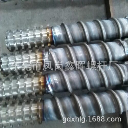 吹塑机螺杆机筒PBT+GF专用螺桿双合金料筒螺杆提高耐磨性