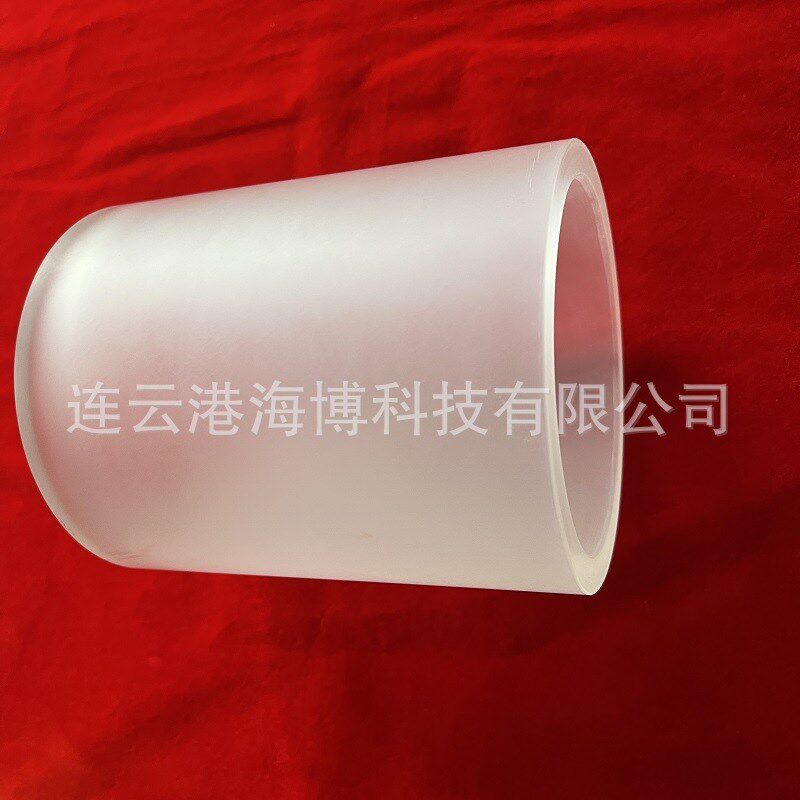 大直径 乳白石英管 石英磨砂管 石英玻璃管 深加工火抛石英管 石