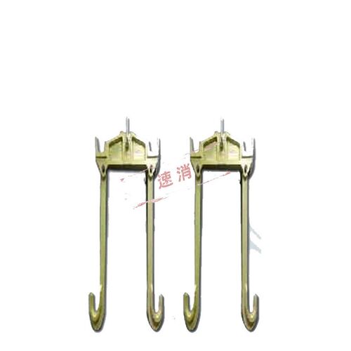 电力施工浮动式四钩卡防触电分裂导线吊钩高压线路提线卡具闭式卡
