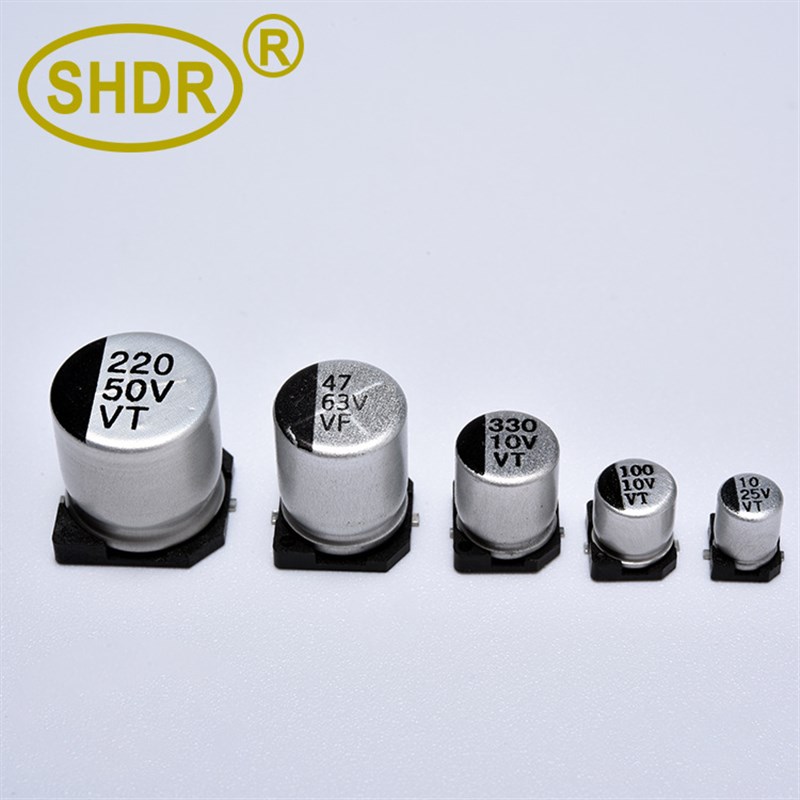 SMD贴片铝电解电容器10V100UF体积5x5MM耐高温 电解电容SMD电容器