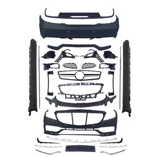 适用奔驰CLS63AMG CLS300 CLS350前后杠机盖全车套件改装大包围