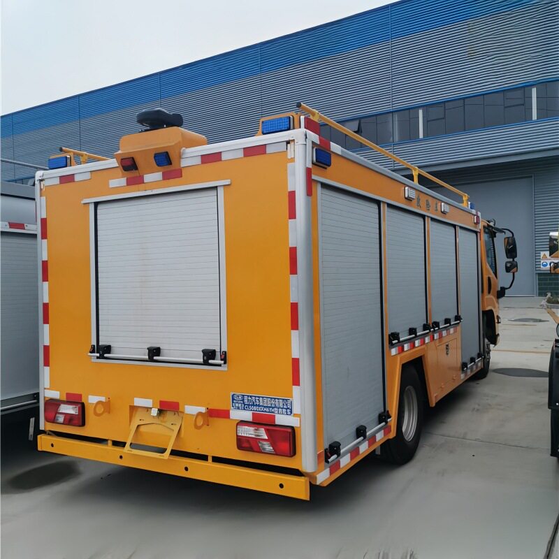 应急自动升降移动照明车 100kw电源车 1000立方防汛排水车