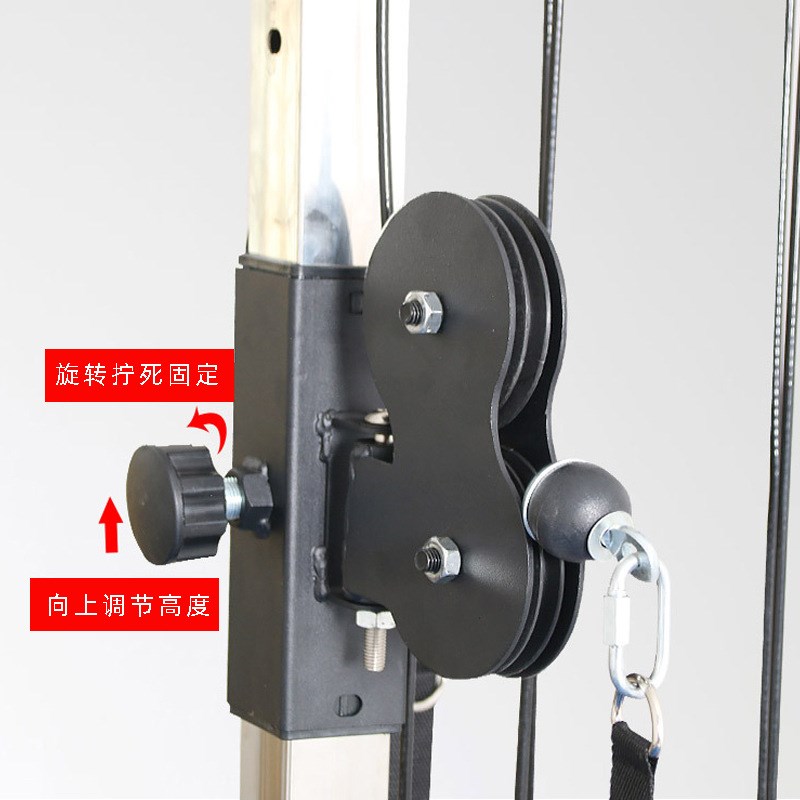 爆款墙体飞鸟综合训练器 高位低拉扩胸器 多功能Y组合健身器材