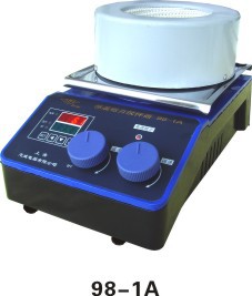 98-1A温度数显型恒温磁力搅拌器,加热搅拌机(温度可调设定)