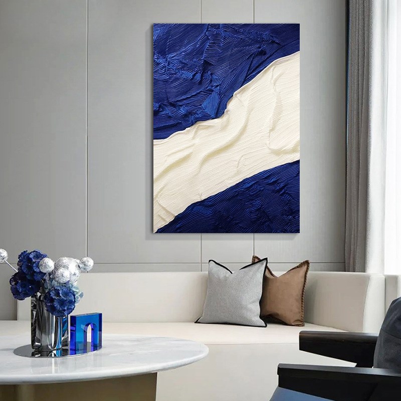 现代轻奢大气f立体浮雕墙饰壁画客厅玄关装饰画纯手工抽象挂画