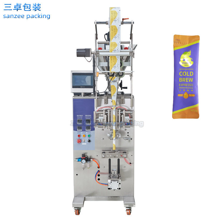 三卓椰子粉背封圆角包装机