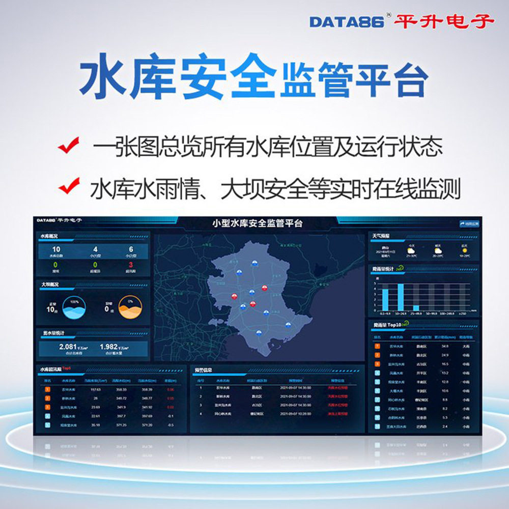 水库安全监测系统 雨水情监测 水库大坝除险加固工程信息化系统