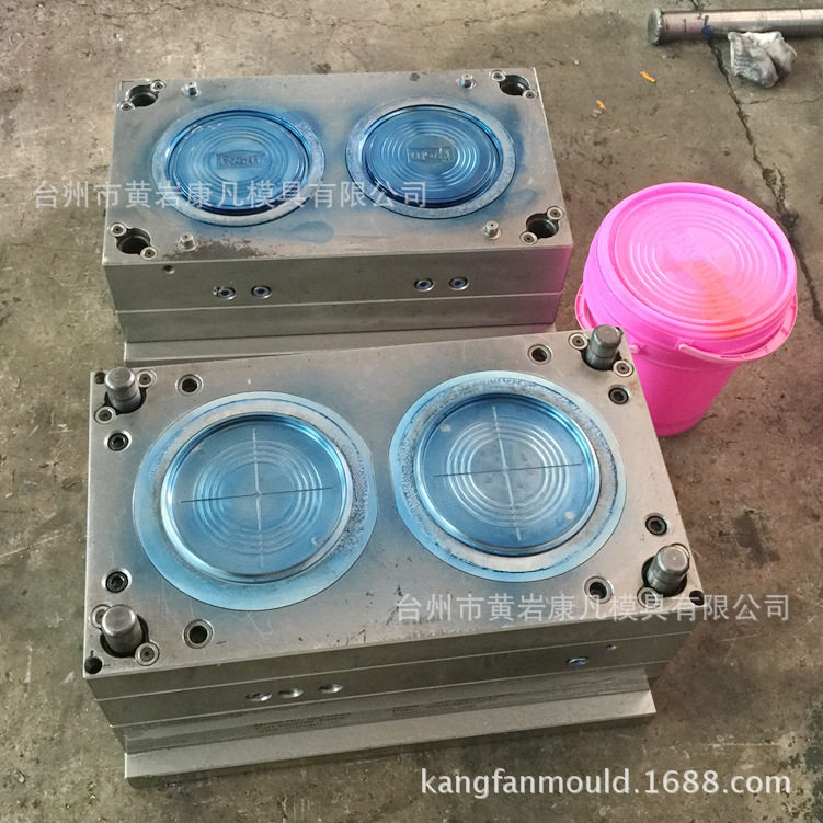 塑料包装容器模具,注塑模具 热流道模具 塑胶罐子模具一出二