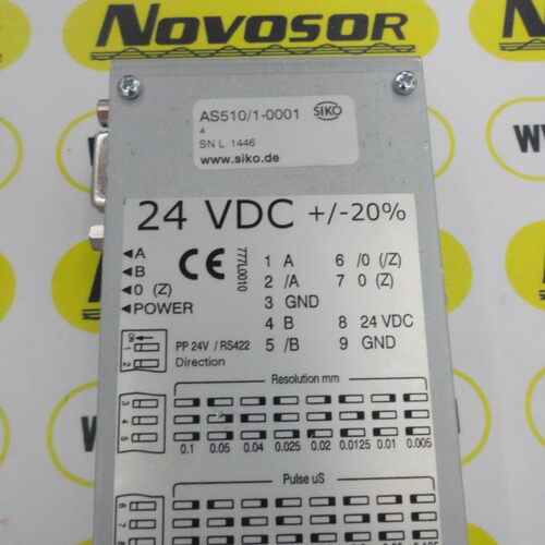 AS510/1-000 SIKO控制器MS500-0002