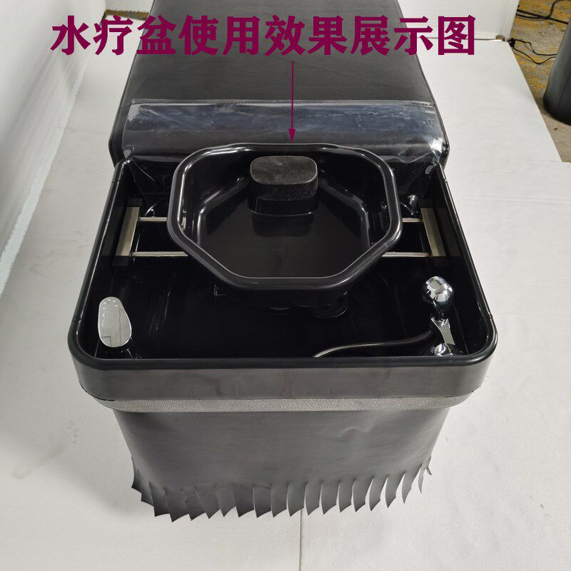 0J发廊泰式洗头床枕头r配件软垫枕防水养发盆头疗水疗盆冲水床通