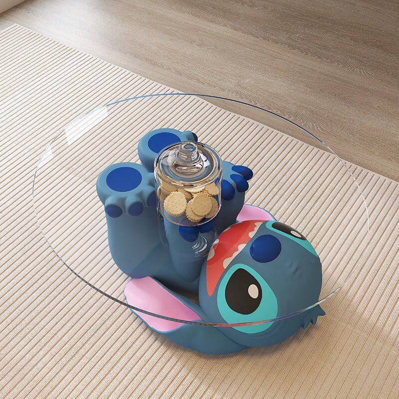 奶大风卡通型迪仔客厅沙发茶几边几小户史可移动小桌子落地油摆件