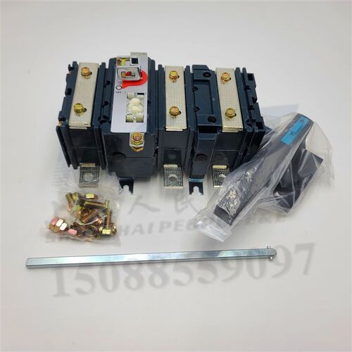 上海人民Q5,HH1A(4A)-630/400/3P手动转换隔离开关630A Q00A紫铜