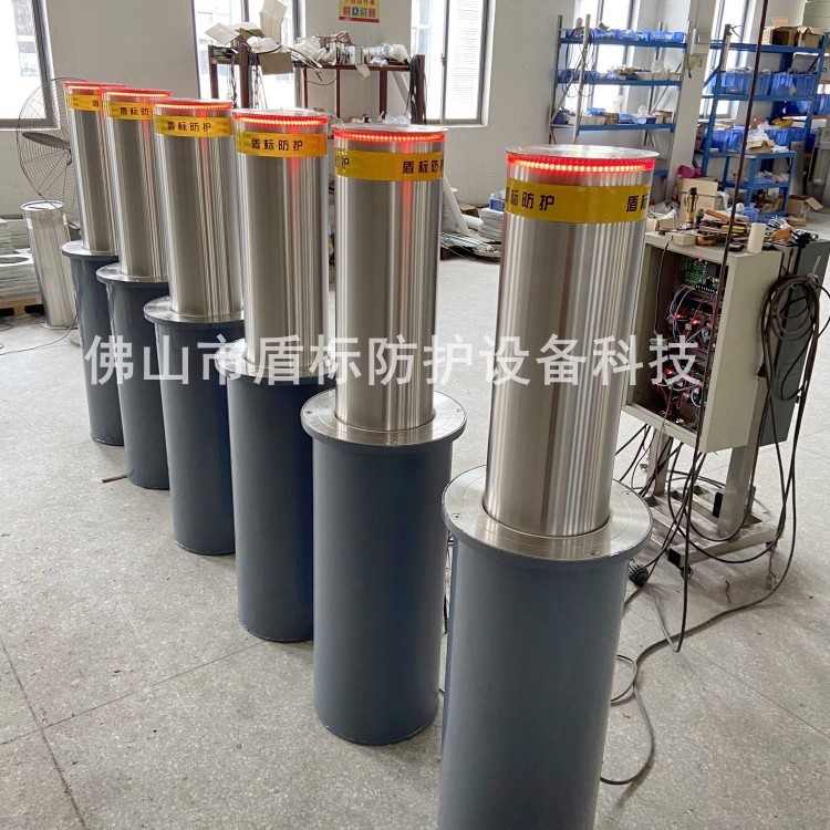全自动液压防水伸缩路桩遥控升降防撞地桩学校不锈钢防撞立柱车档