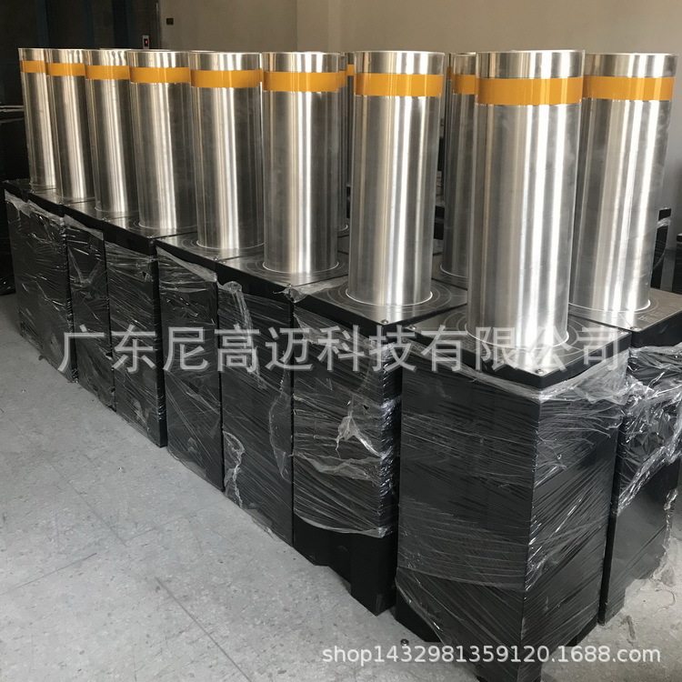 液压一体自动伸缩升降路障柱