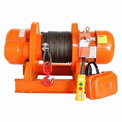 重型卷扬机1吨2吨3T5t电动葫芦3C80v建筑工地起重机提升机船用吊