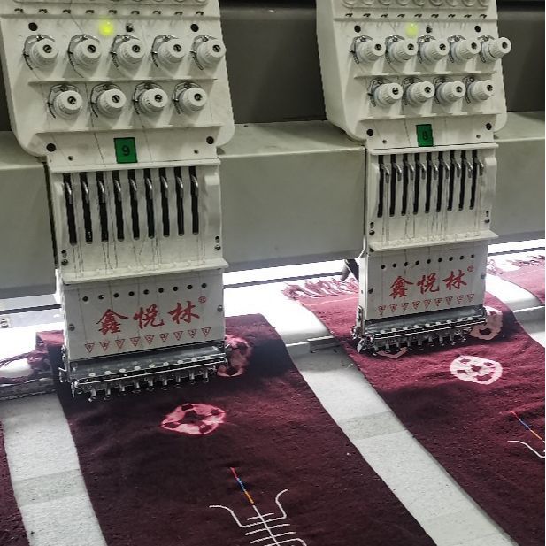 自动单头12针小型电脑绣花机