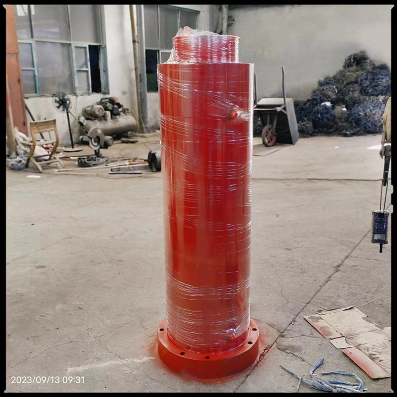 上法兰式油缸单耳式双向w液压油缸液压缸电动微型气动油压缸
