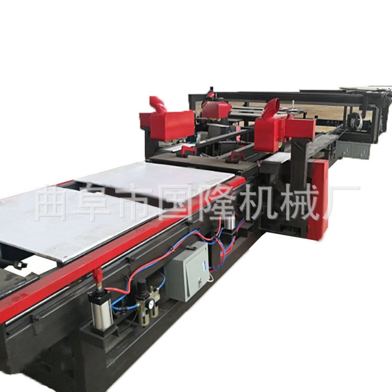 防崩边胶b合板四边锯 高速数控塑料模板四边锯 防火保温板切边锯