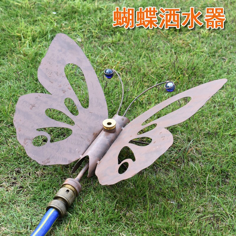 花园可移动喷头园艺绿p化自动旋转草坪浇花家用浇水灌溉园林洒水