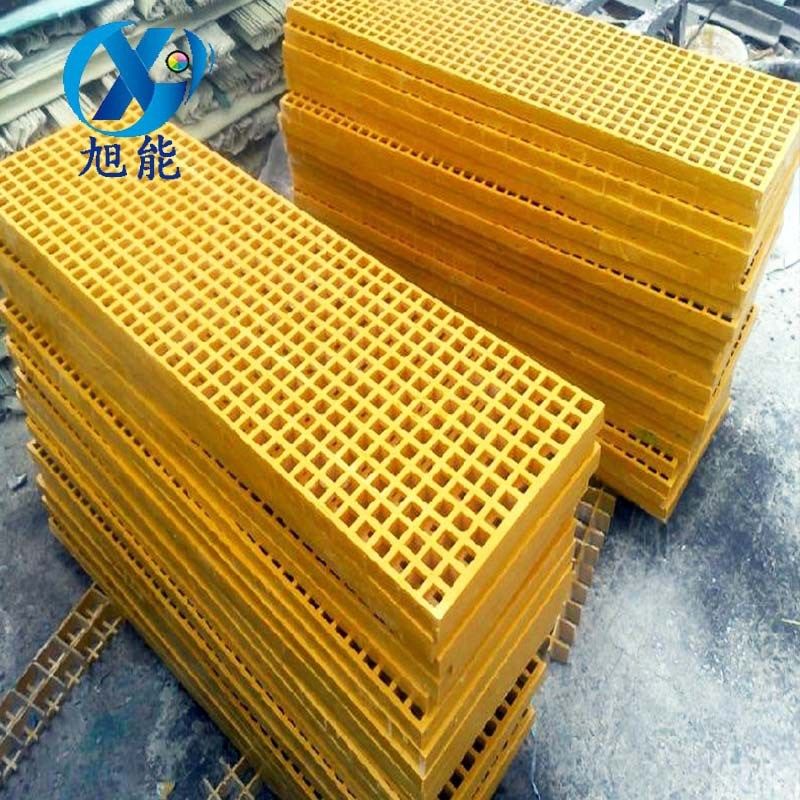 玻璃钢纤维增强塑料格栅鸽v舍玻璃钢格栅树篦子地沟盖板人行走道