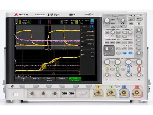 是德科技DSOX4034A示波器 电容触摸屏 350MHZ / 4个模拟通道