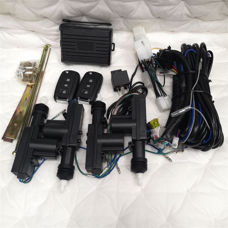 五菱荣光,荣光s折叠款遥控钥匙J带马达免剪线专用防盗器