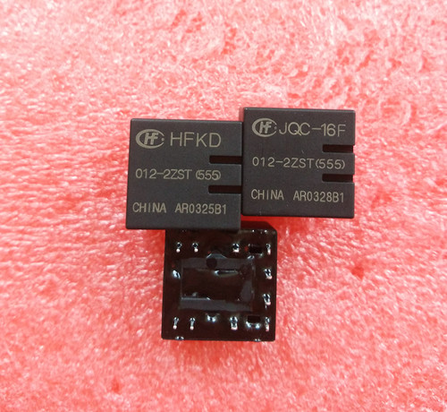 全新宏发汽车继电器JQC-16F-012-2ZST HFKD 10脚 25A 12VDC