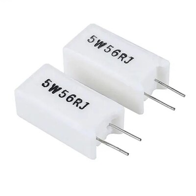 RX27立式水泥电阻 5W10W20W 1R 5 10 15 20 50 100 150 200R 欧姆