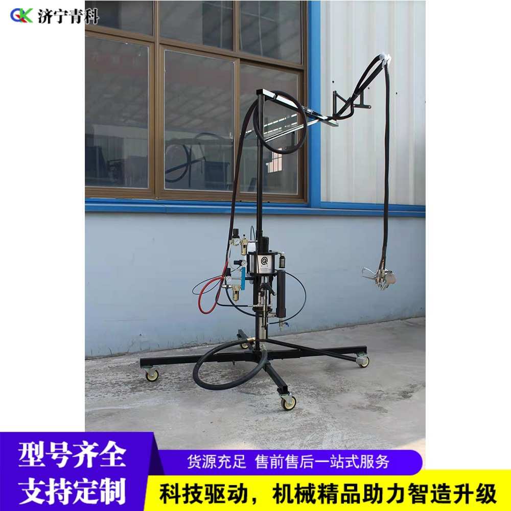 树脂纤维喷涂设备 玻璃纤维涂层成型机 外混型喷枪玻璃钢喷涂机