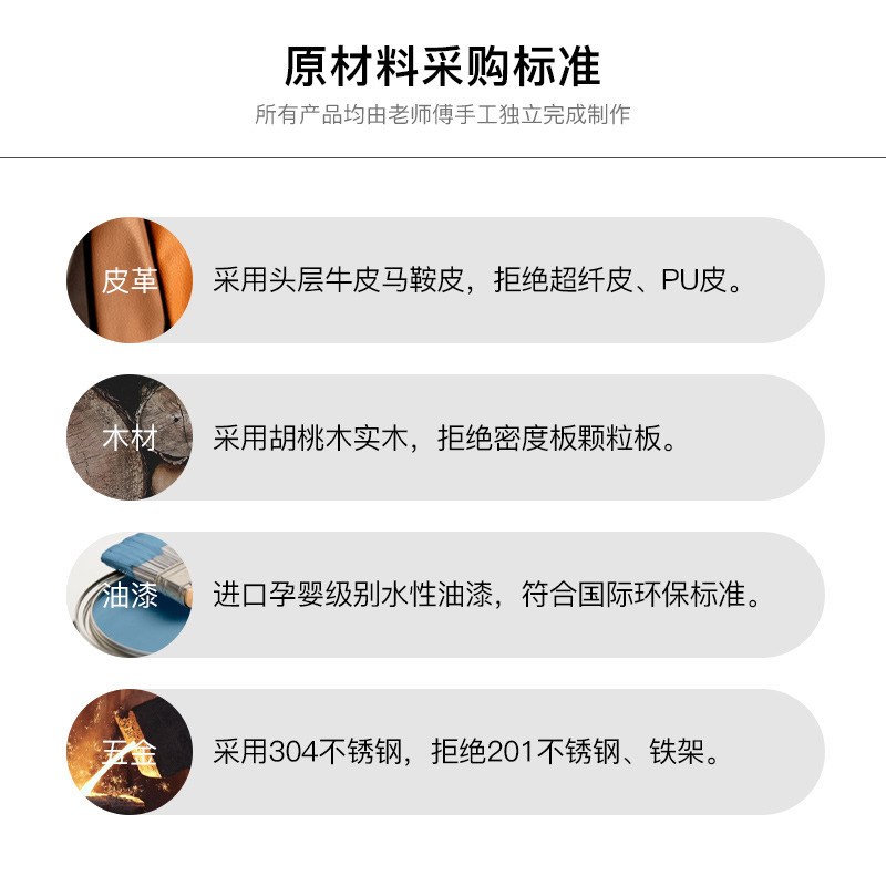 轻奢oFi斗柜PF胡桃木抽屉皮七风马鞍卧室deli意式储物Z柜现代简约