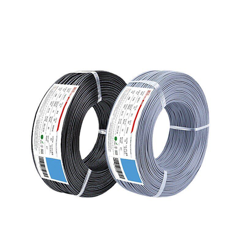 细外径音频线2851-30awg 2 3 4 5 6 7芯黑Q色灰色带缠绕屏蔽信号