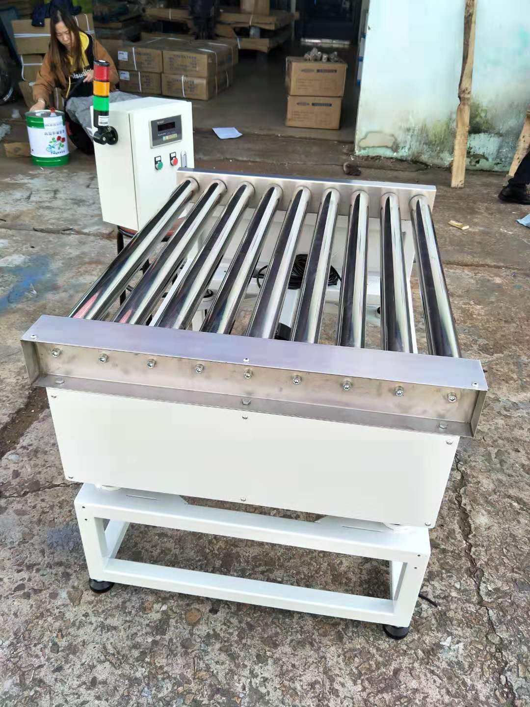 越衡可移动滚轮磅秤60KG直销