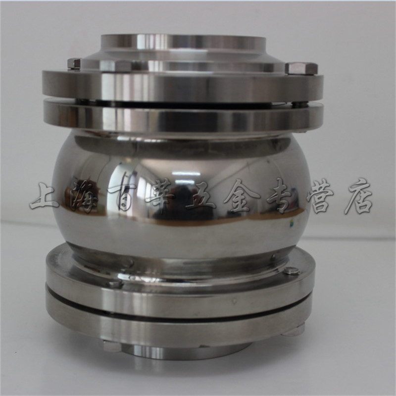 304卫生级三片法兰式止回阀 DN50 DN65 DN80