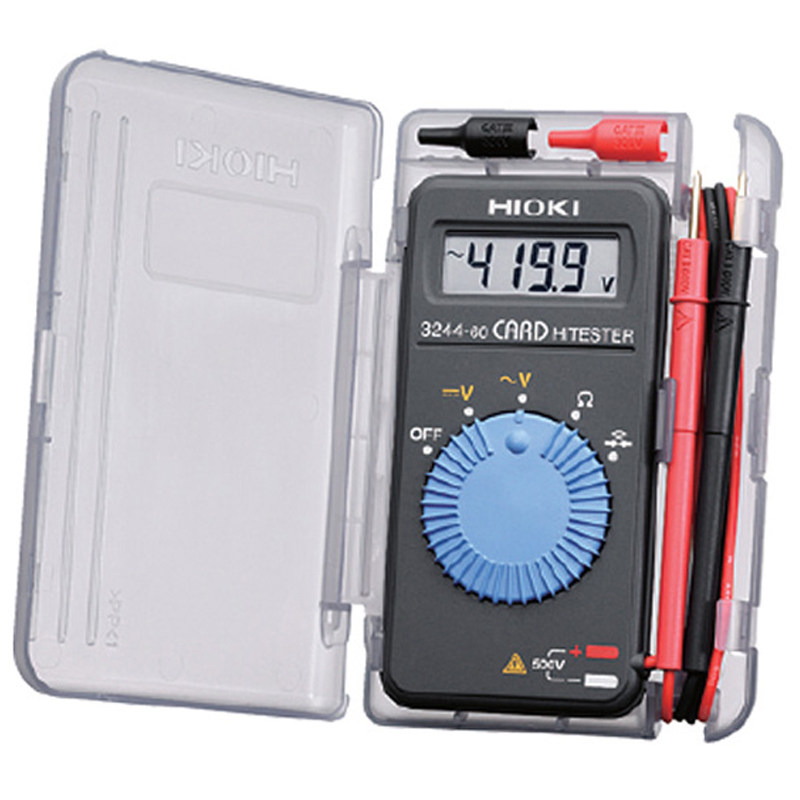 hioki万用表3244-60日置数字卡片便携万用表电工3246-60高精度
