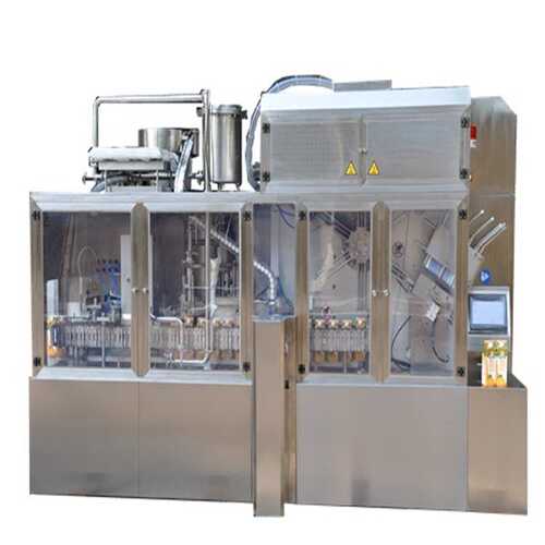 Flavoured Juice Carton Filling Sealing Machine, Fully Automa