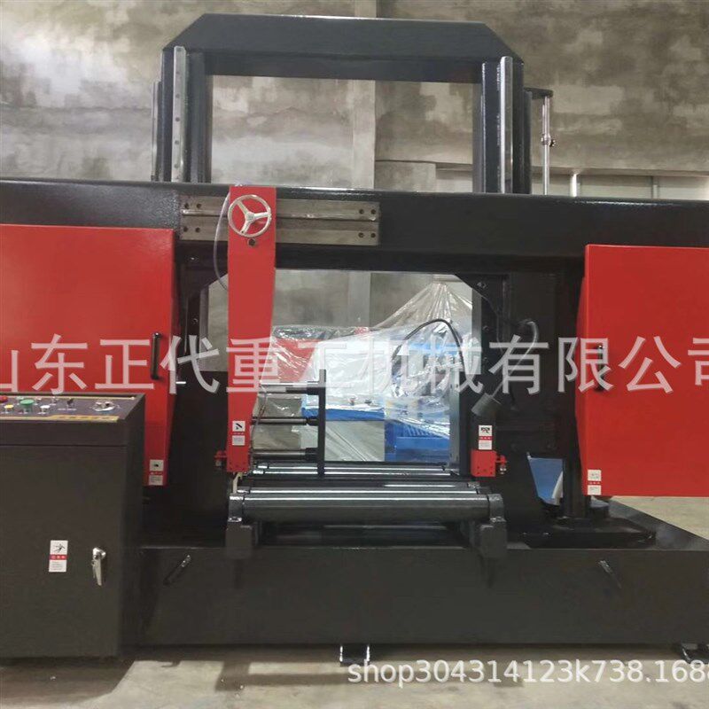 大型金属带锯床GB4280锯床锯切8A00mm直径 卧式龙门锯床4280 锯床