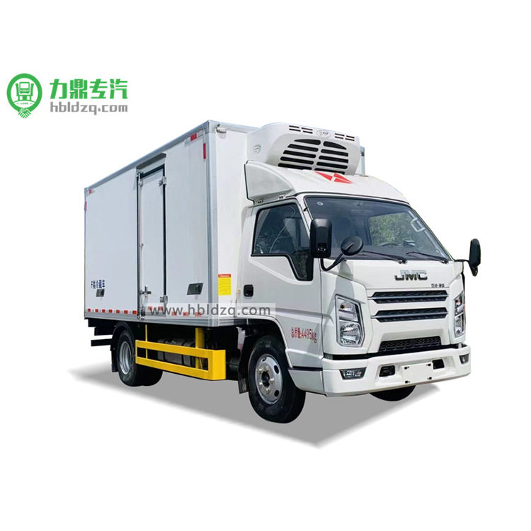 蓝牌五十铃双排座保鲜猪仔车