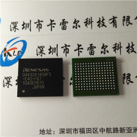 UPD44324185BF5-E40-FQ1 RENESAS BGA 全新原装正品 拍下即发货