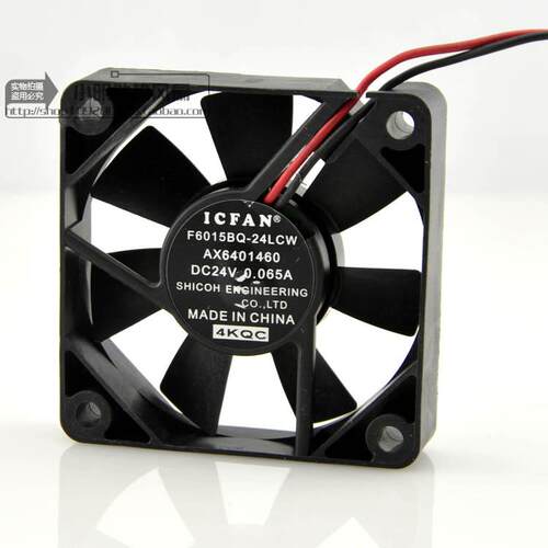 ICFAN F6015BQ-24LCW AX640160 24V 0.065A 6CM 6015 变频 风扇