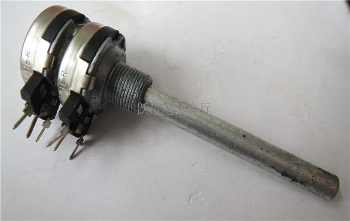 进口西班牙PIHER ST06 双联10MK电位器 10兆 柄长60MMX6 开孔10MM