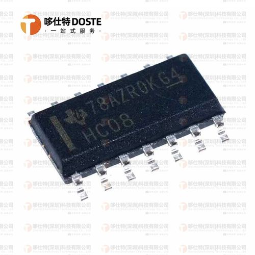 全新原装 SN74HC08DR 丝印74HC08D 封装SOP-14 四路输入逻辑芯片