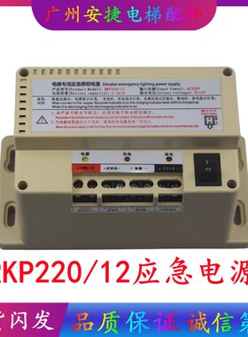 电梯配件电梯应急照明电源 铅酸 RKP220/12/D AC220V 2.2AH DC12V