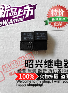HFD41-12VDC-H 正品宏发继电器 1A 240VAC 全新现货HFD41 12VDC-H